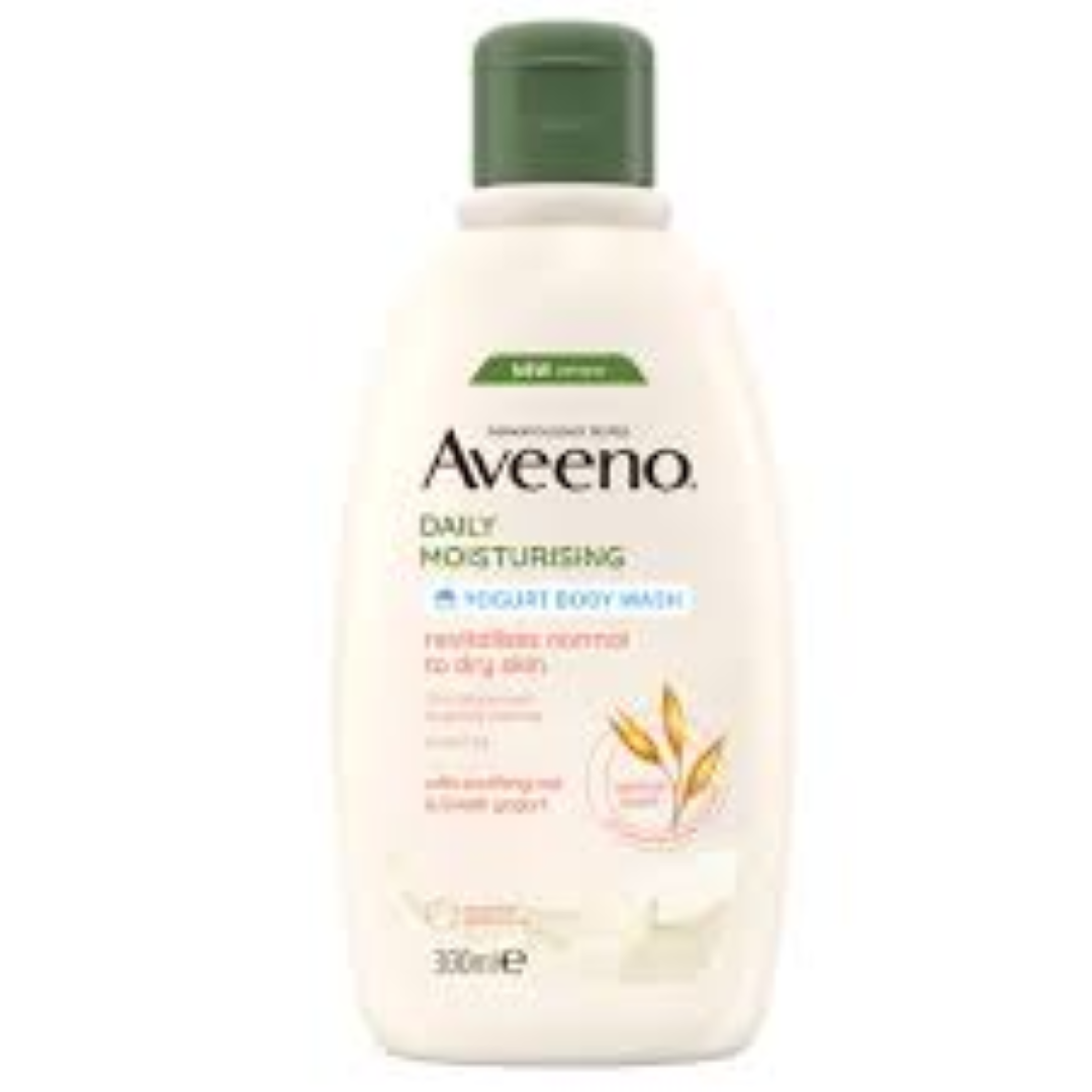 AVEENO D/M BODY WASH APRICOT SCENT 300ML